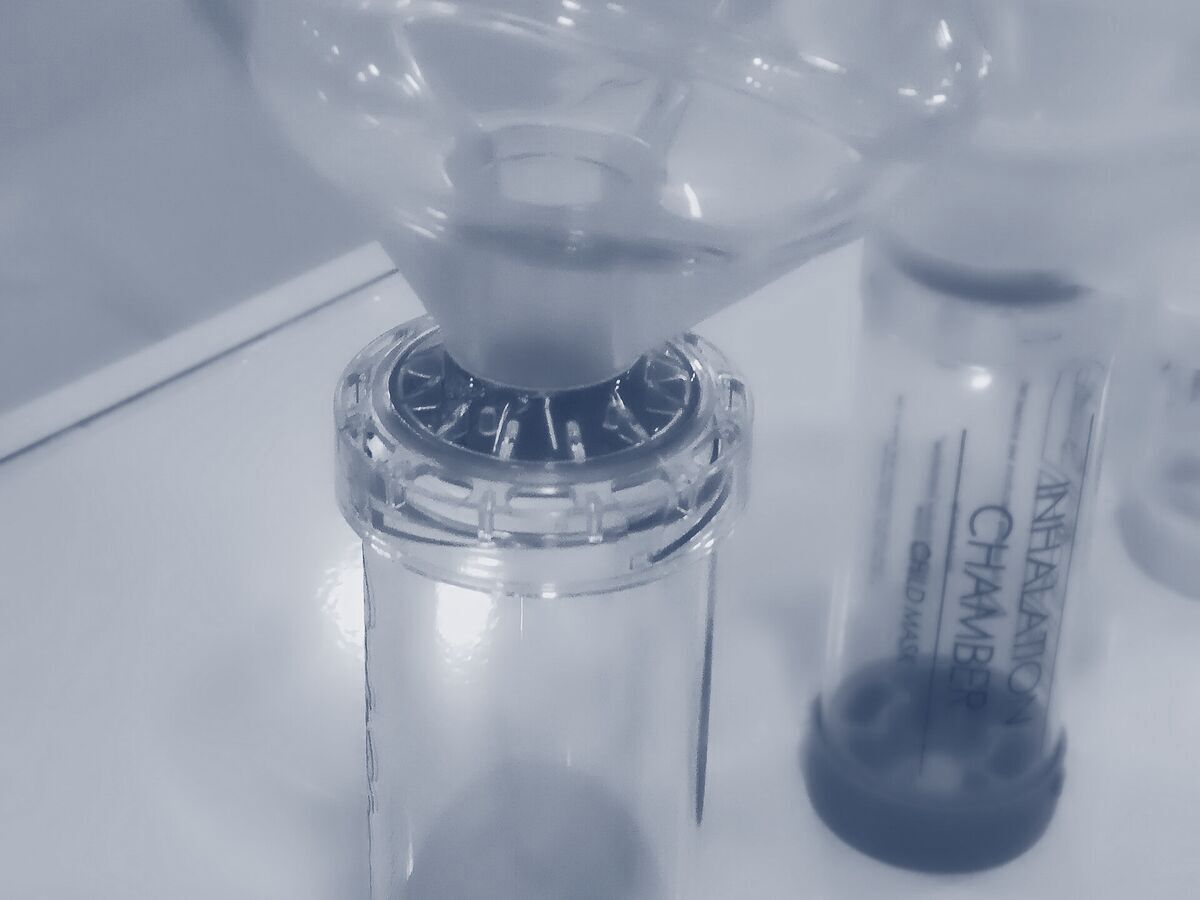 An inhaler spacer